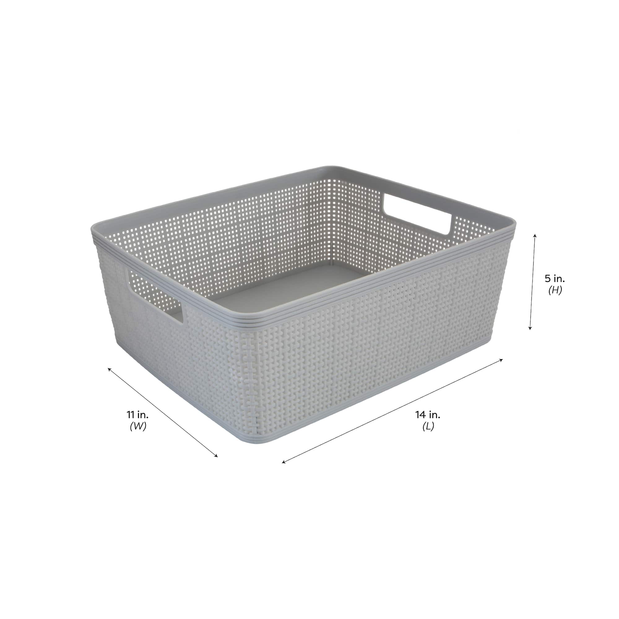 Simplify 10-Piece Organizing Basket Set